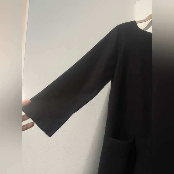 J. Crew Classic Black Long Sleeve Dress - Picture 3 of 13